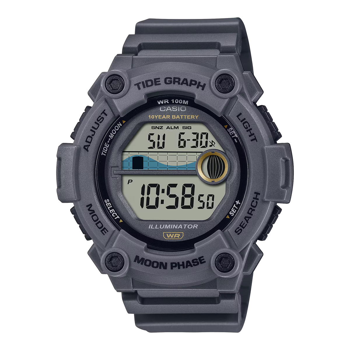 Casio Digital Men's Watch WS-1300H-8AVDF