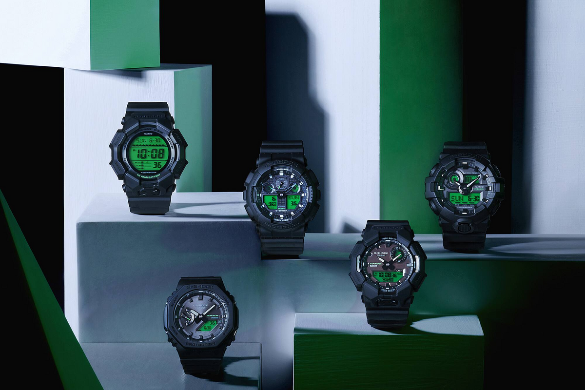 G-Shock Electro Green Digital Analogue Men's Watch GA-700BEG-1ADR