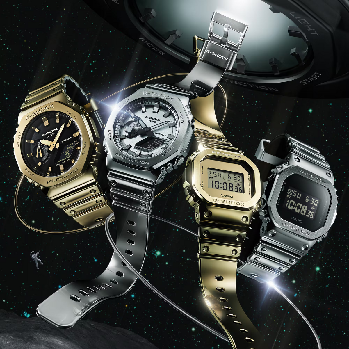 G-Shock Fine Metallic Series Watch GM-2100YM-8ADR