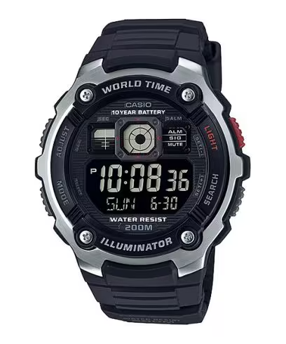 Casio Digital Men's Watch AE-2000W-1BVDF