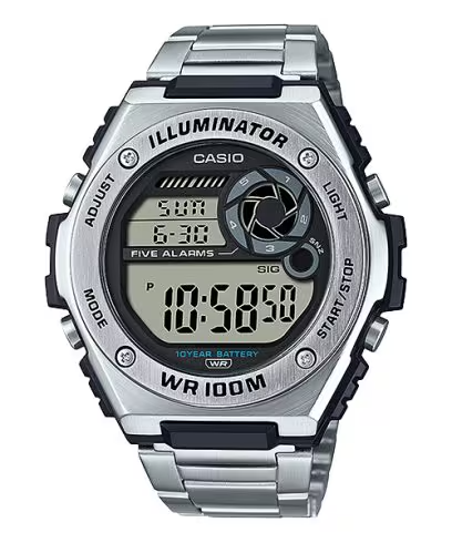 Casio Digital Men's Watch MWD-100HD-1AVDF