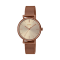 Casio Watch And Bangle Set Women's Watch LTP-2024VMR-9CDR