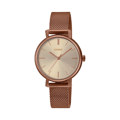 Casio Watch And Bangle Set Women's Watch LTP-2024VMR-9CDR