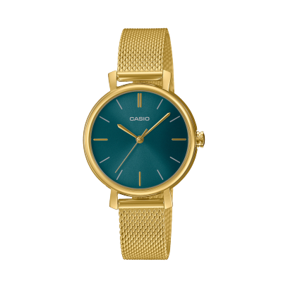 Casio Watch And Bangle Set Women's Watch LTP-2024VMG-3CDR