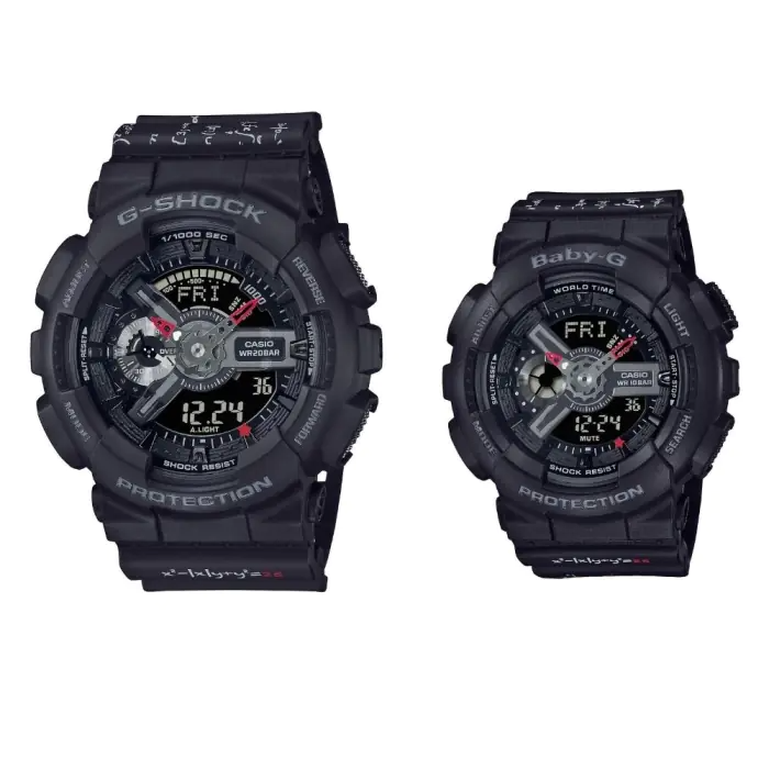 G-Shock Baby-G Lover's Collection Pair Model LOV-21A-1ADR