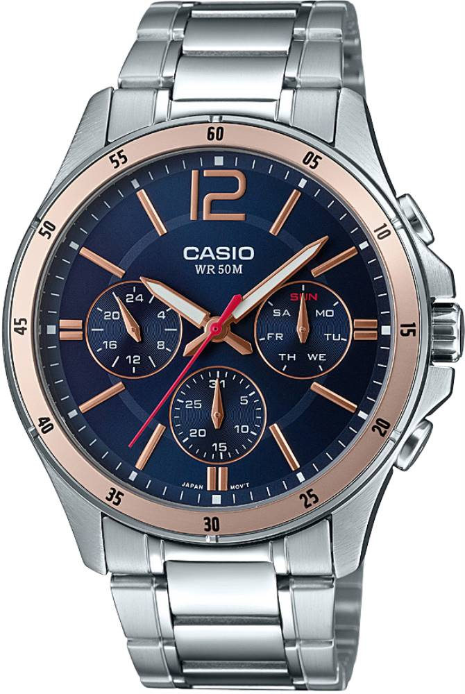 Casio Analog Men's Watch MTP-1374D-2A2VDF