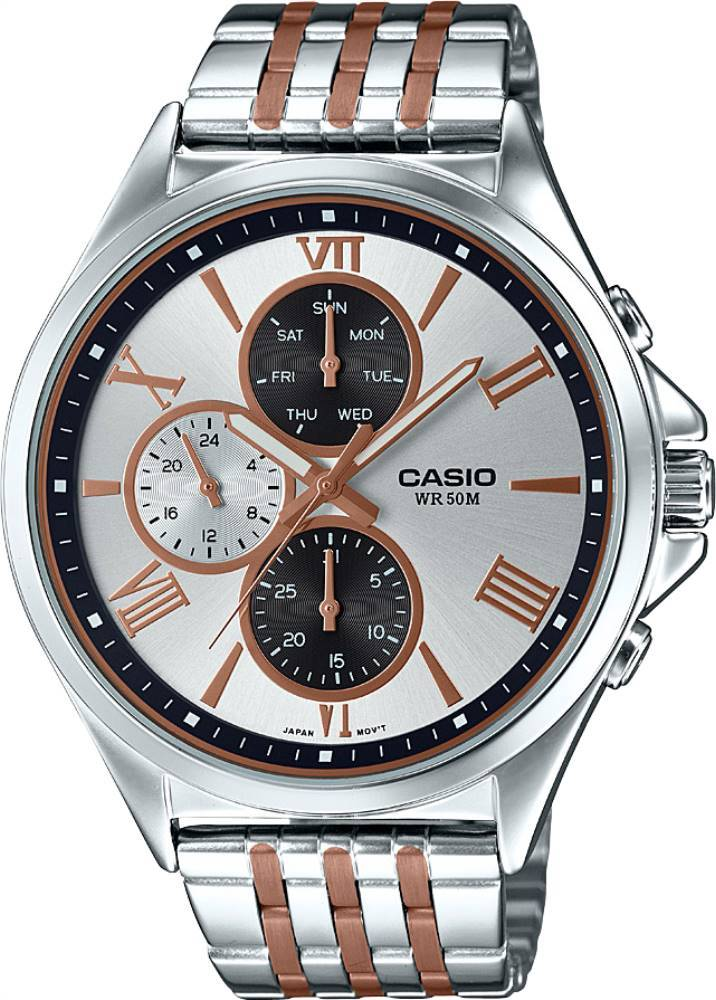 Casio Analog Men's Watch MTP-E316RG-7AVDF
