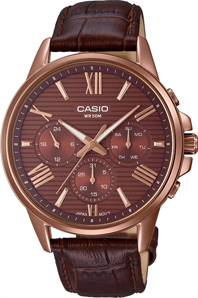 Casio Analog Men's Watch MTP-EX300RL-5AVDF